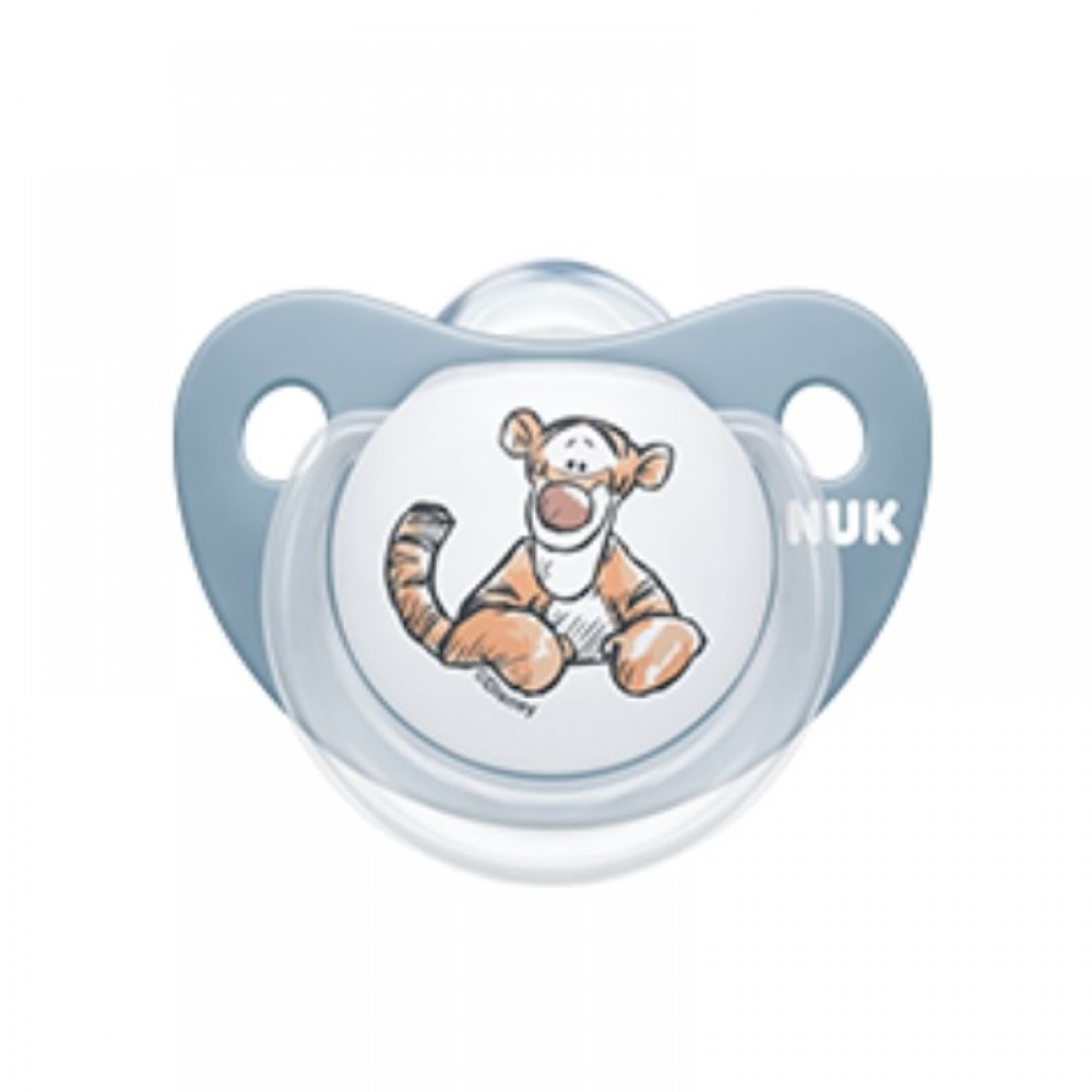 Πιπίλα Σιλικόνης NUK Trendline Disney Winnie the Pooh 6-18m Blue Πιπίλα Σιλικόνης NUK Trendline Disney Winnie the Pooh 6-18m Blue