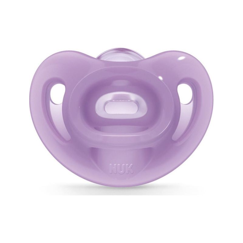 Πιπίλα Σιλικόνης Nuk Sensitive Purple 6-18m 