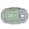 Δοχείο Αποθήκευσης Φαγητού Ανοξείδωτο Nava We Care Green 800ml