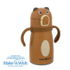 Θερμός Μπουκάλι Nava We Care 300ml Brown Bear
