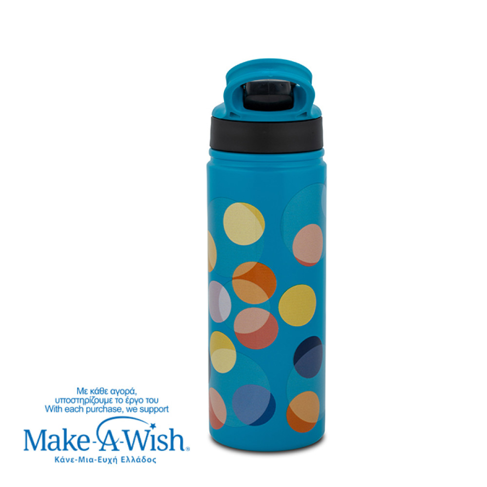 Θερμός Μπουκάλι Ανοξείδωτο Nava We Care Color 500ml Dots 