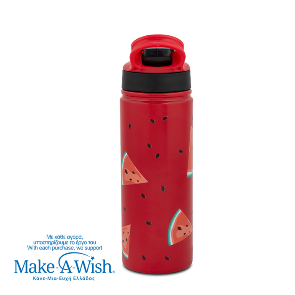 Θερμός Μπουκάλι Ανοξείδωτο Nava We Care 500ml Watermelon 