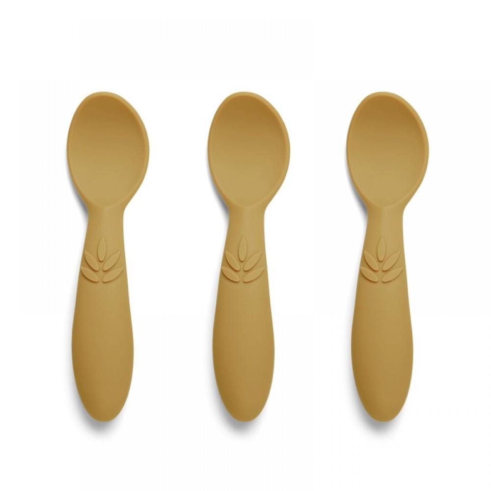 Κουτάλι Σιλικόνης Nuuroo Ella Dusty Yellow (3τεμ.) Κουτάλι Σιλικόνης Nuuroo Ella Dusty Yellow (3τεμ.)