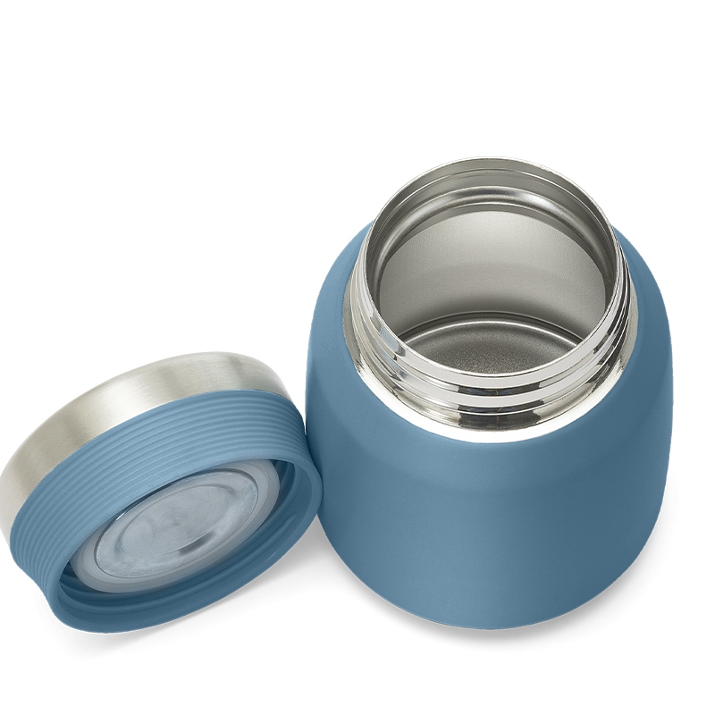 Θερμός Φαγητού Ανοξείδωτος Nuvita 300ml Powder Blue