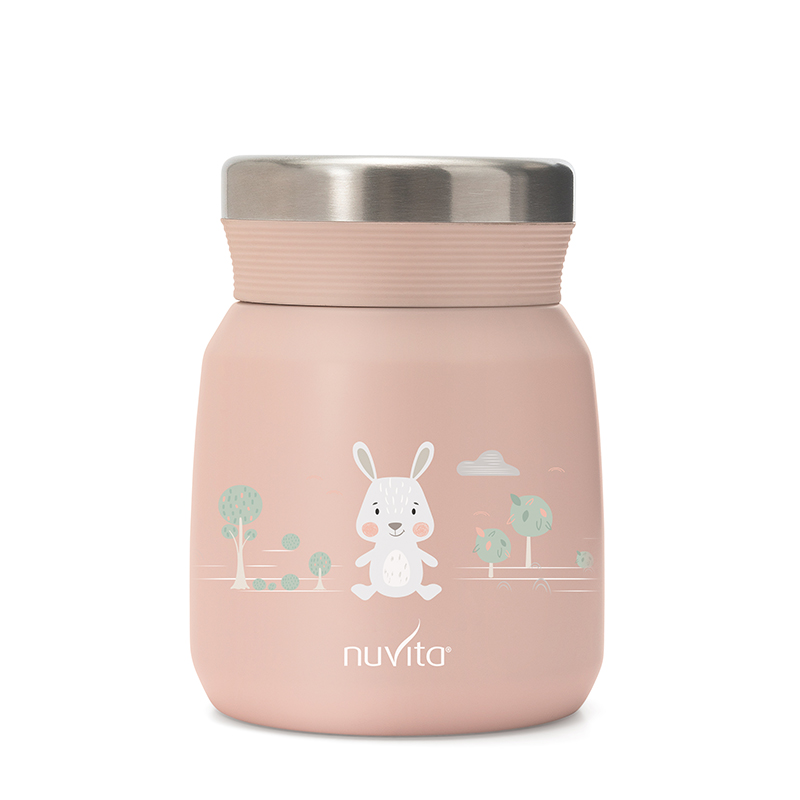 Θερμός Φαγητού Ανοξείδωτος Nuvita 300ml English Rose