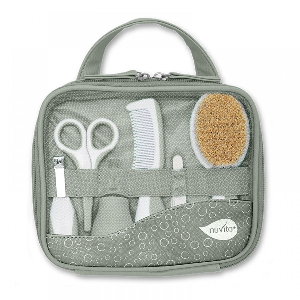 Σετ Περιποίησης Ταξιδιού Nuvita Baby Care Kit Sage Green