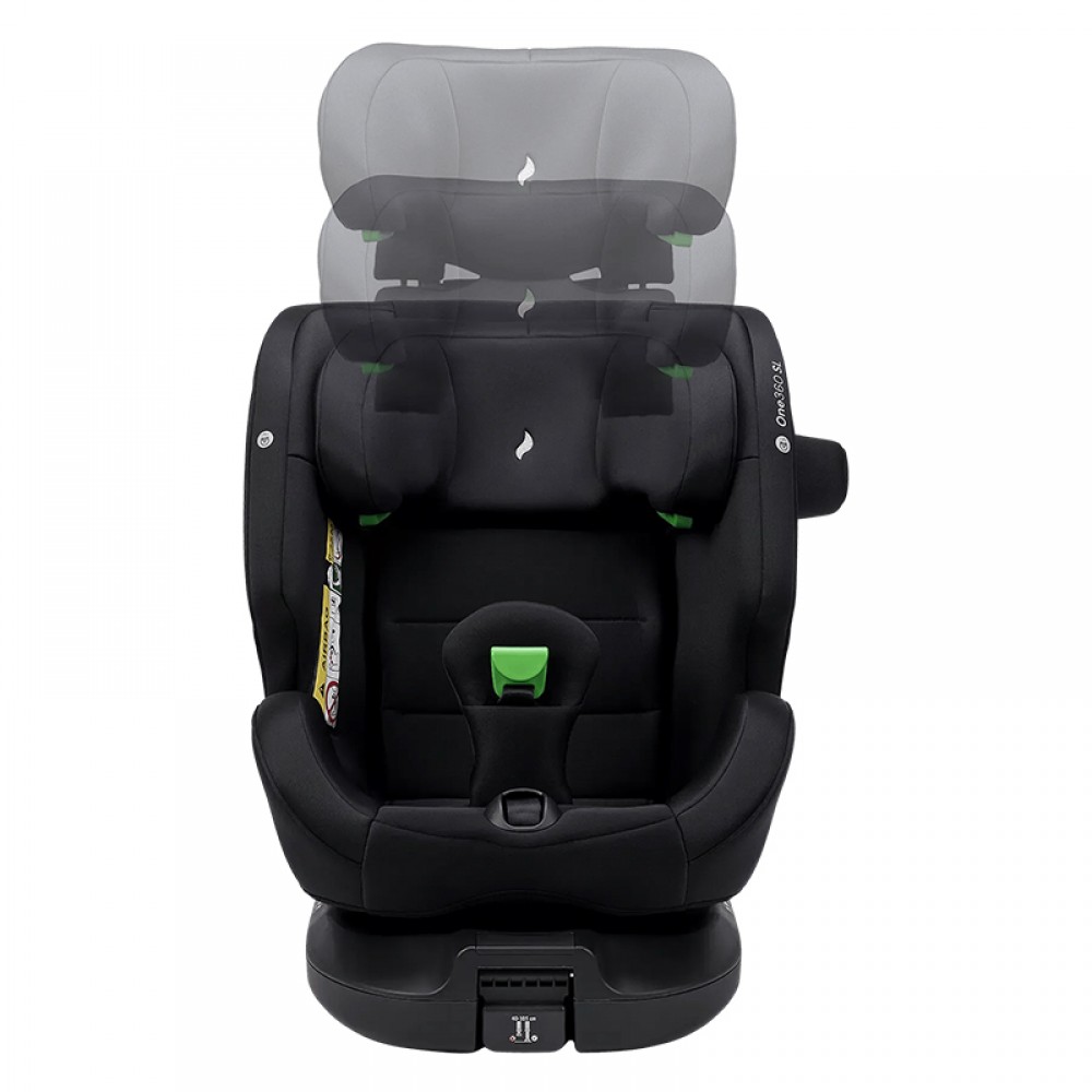 Κάθισμα Αυτοκινήτου Osann One 360° SL i-Size 40-150cm All Black Κάθισμα Αυτοκινήτου Osann One 360° SL i-Size 40-150cm All Black