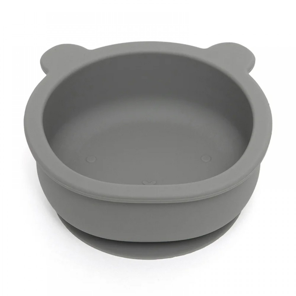 Μπολ Φαγητού Σιλικόνης Petit Monkey Bear Pewter Green Μπολ Φαγητού Σιλικόνης Petit Monkey Bear Pewter Green