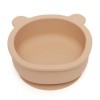 Μπολ Φαγητού Σιλικόνης Petit Monkey Bear Honey Peach Μπολ Φαγητού Σιλικόνης Petit Monkey Bear Honey Peach