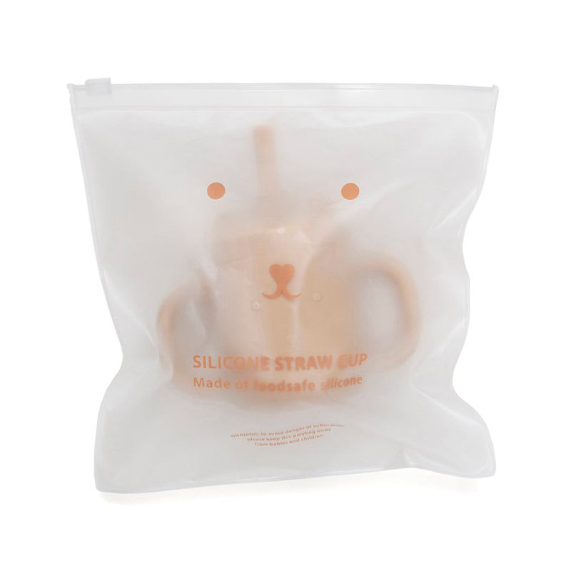 Ποτηράκι Σιλικόνης Petit Monkey Peach