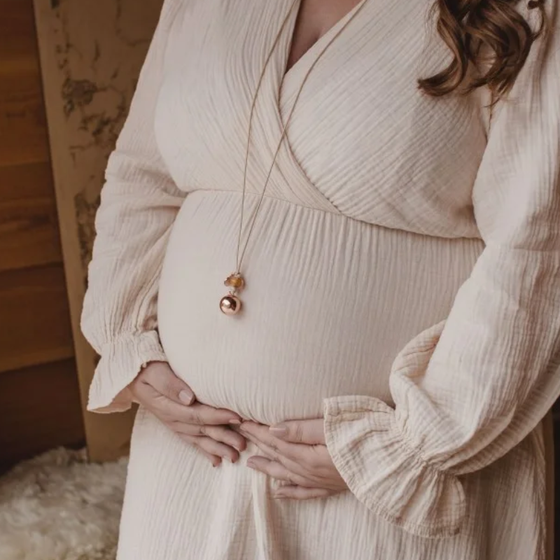 Μενταγιόν Proud Mama Babybell Rose Gold