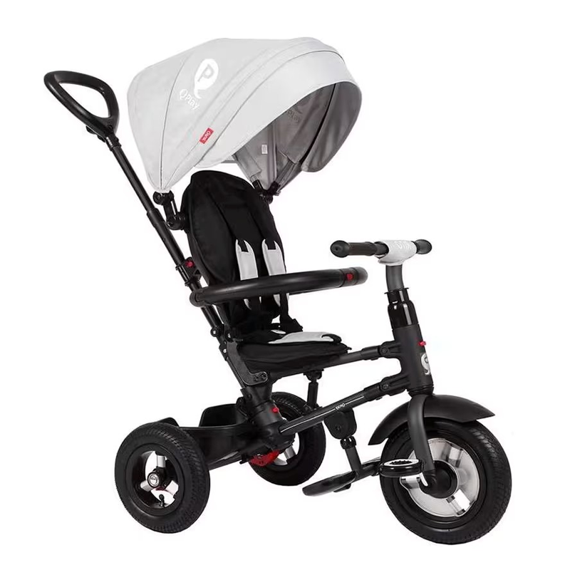 Τρίκυκλο Αναδιπλούμενο Ποδήλατο QPlay Rito Air Gel Wheels Grey