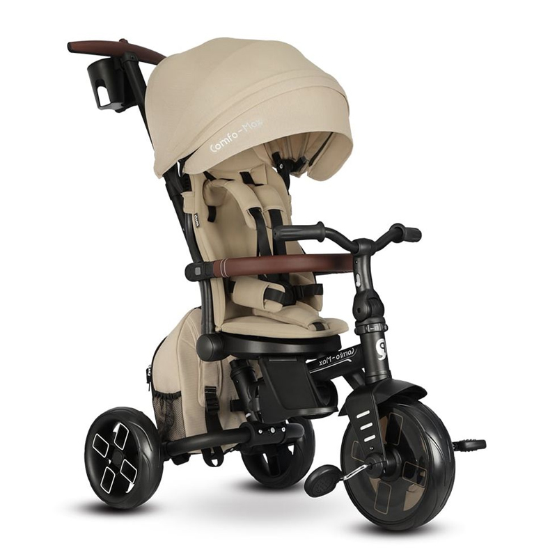 Τρίκυκλο Ποδήλατο QPlay Comfo Max 8in1 Beige