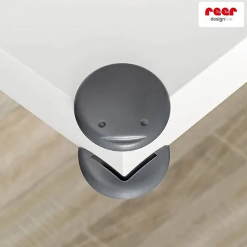 Προστατευτικά Γωνιών Reer Ανθρακι (4τεμ.)