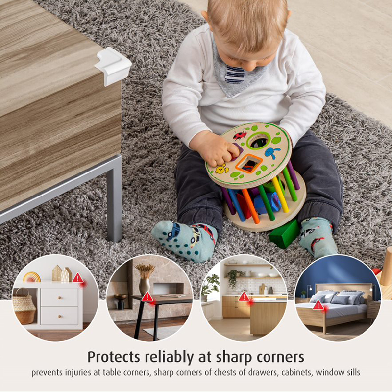 Προστατευτικά Γωνιών Reer White (4τεμ.)