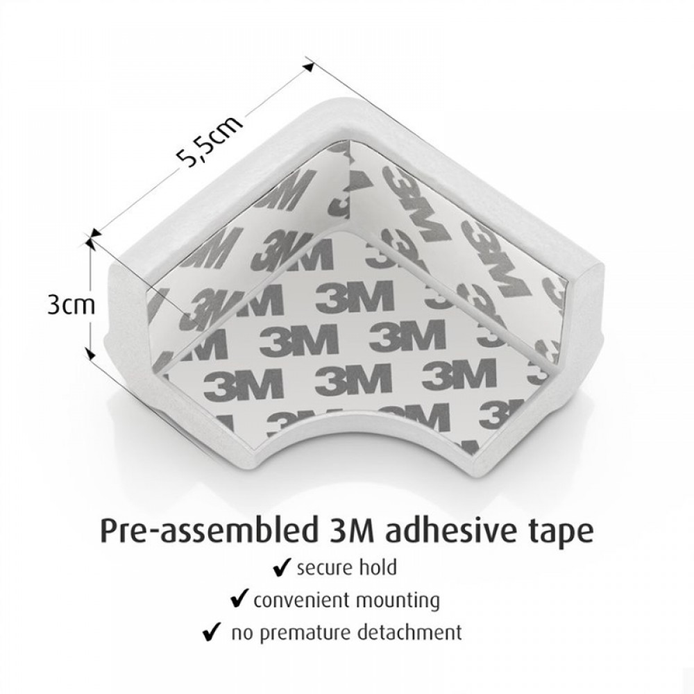 Προστατευτικά Γωνιών Reer White (4τεμ.)