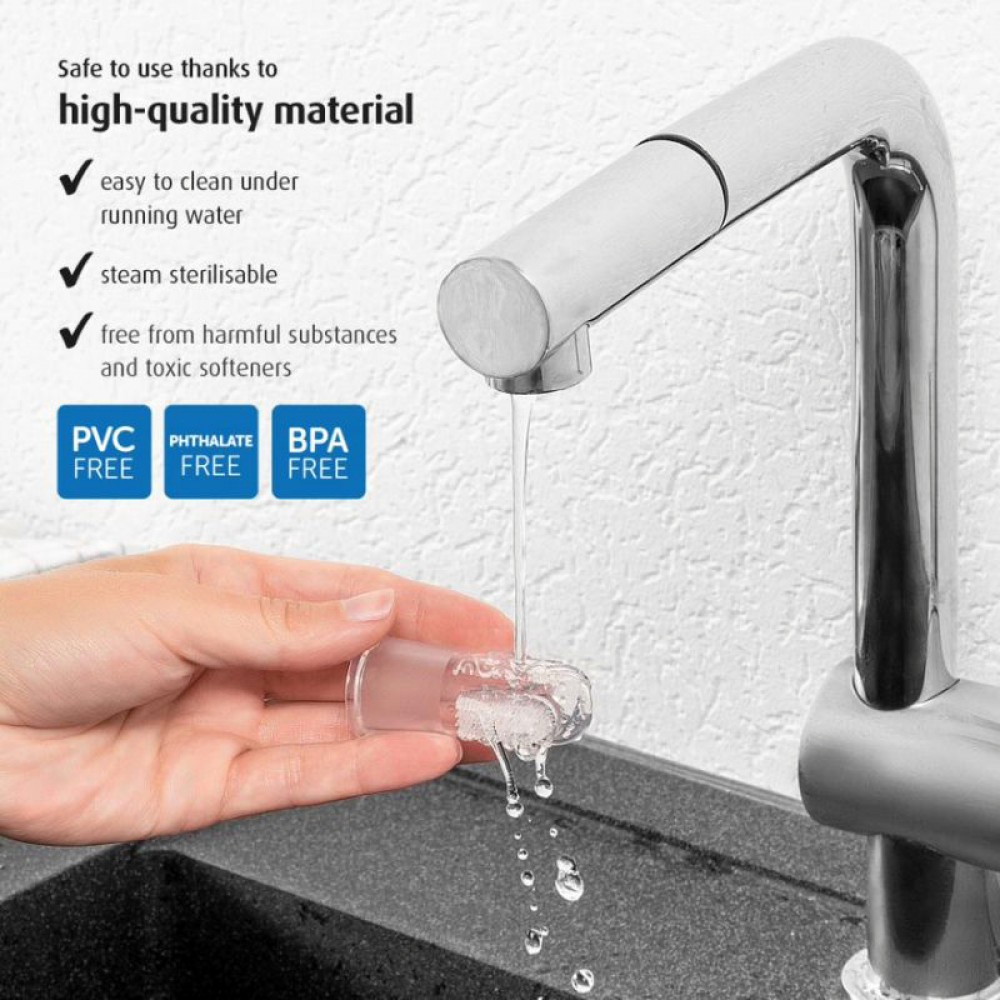 Δακτυλική Οδοντόβουρτσα Σιλικόνης Reer (2τεμ.)