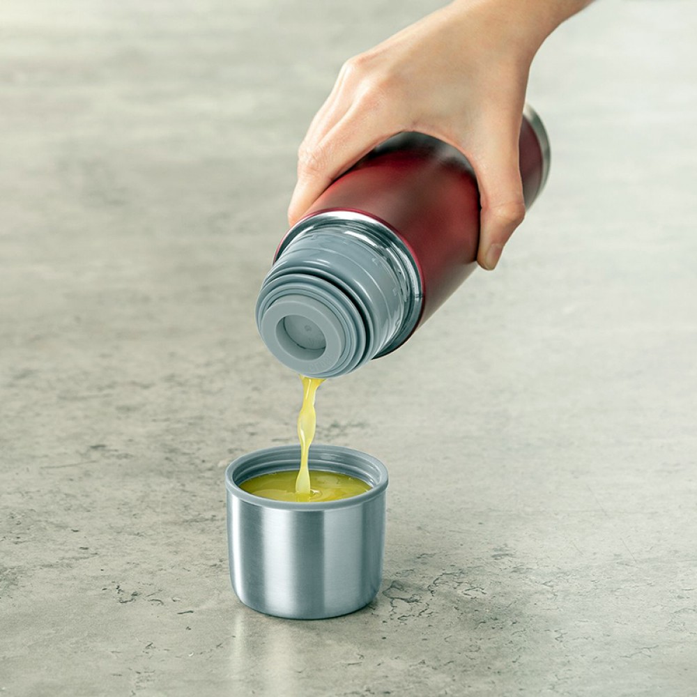 Θερμός Υγρών Ανοξείδωτος Reer 500ml Berry Red