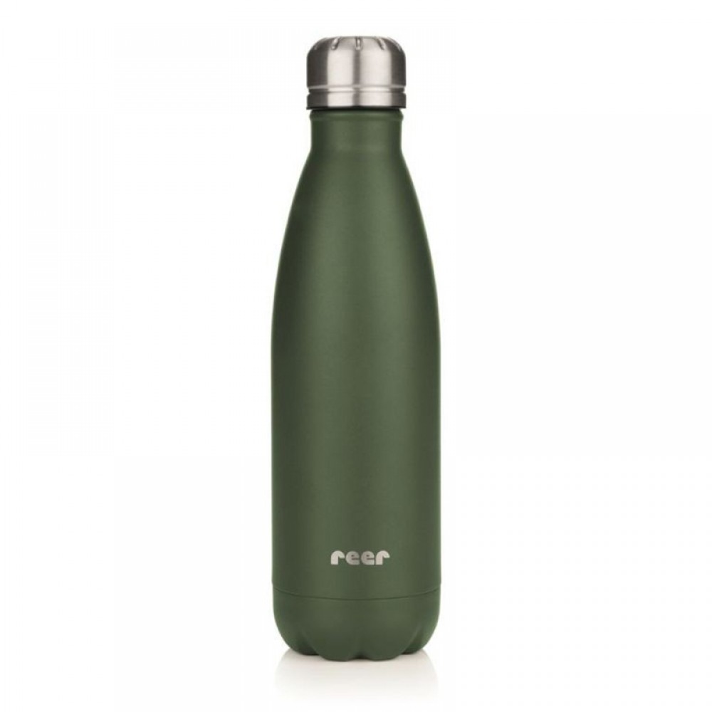 Θερμός Υγρών Ανοξείδωτος Reer 500ml Green