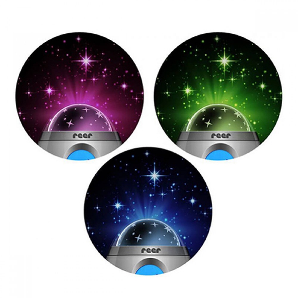 Προτζέκτορας / Φωτιστικό Reer Αστεριών με Μελωδίες