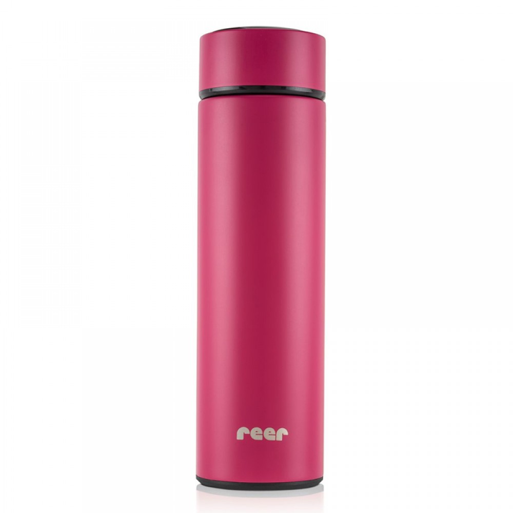 Θερμός Υγρών Ανοξείδωτος Reer 450ml Berry Red