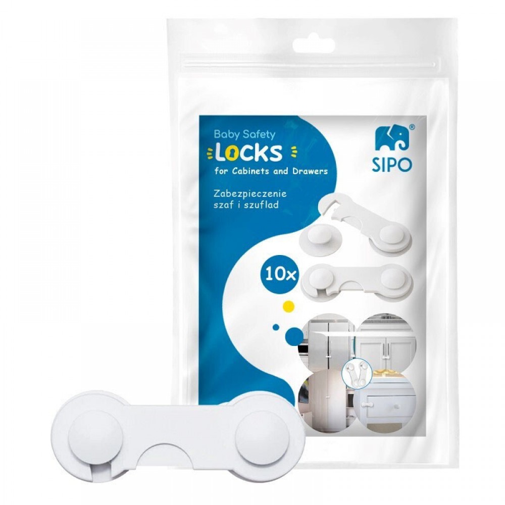Ασφάλειες Ντουλαπιών Sipo (10τεμ)