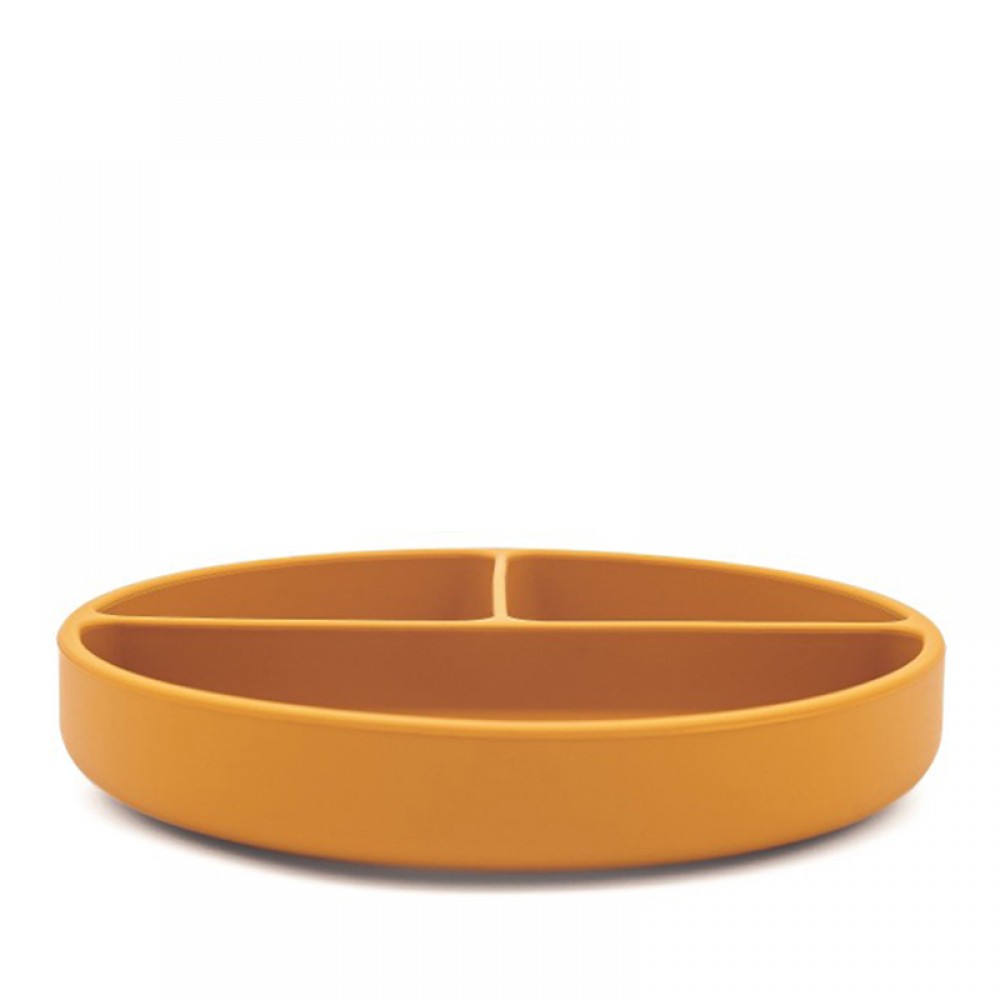 Πιάτο Σιλικόνης με χωρίσματα Sassi Chompy The Lion