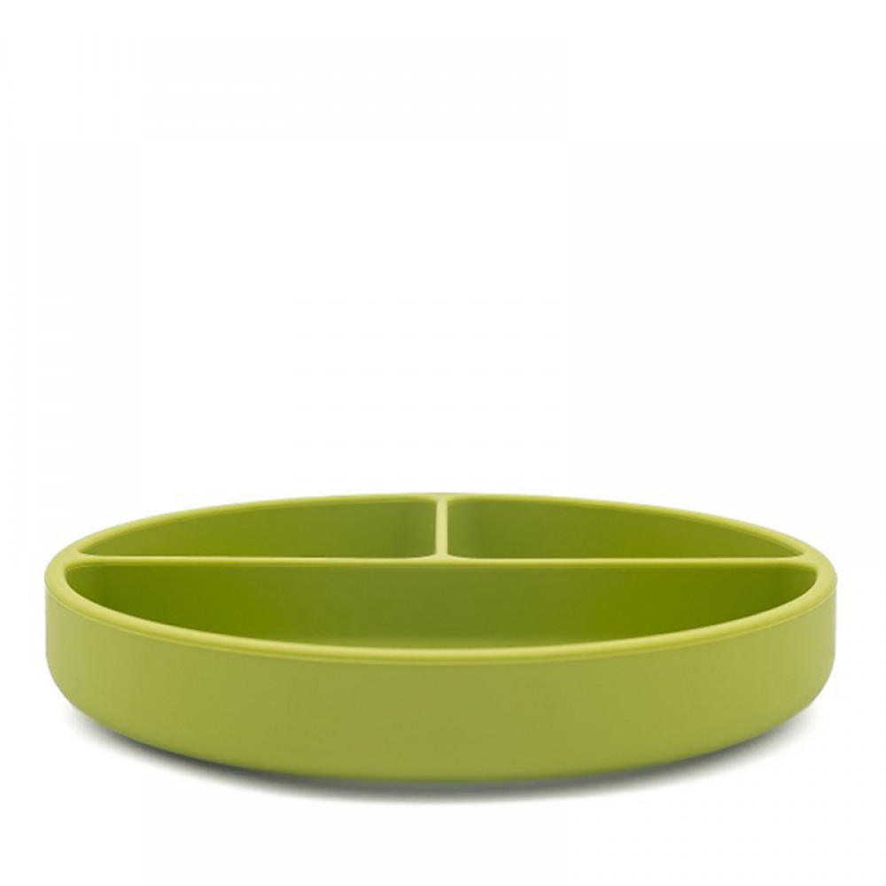 Πιάτο Σιλικόνης με χωρίσματα Sassi Cracky The Dinosaur