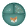 Πιάτο Σιλικόνης με χωρίσματα Sassi Crunchy The Fox Πιάτο Σιλικόνης με χωρίσματα Sassi Crunchy The Fox