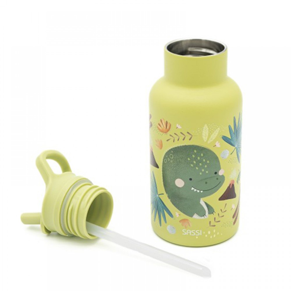 Παγούρι Ανοξείδωτο - Θερμός Sassi 350ml Cracky The Dinosaur