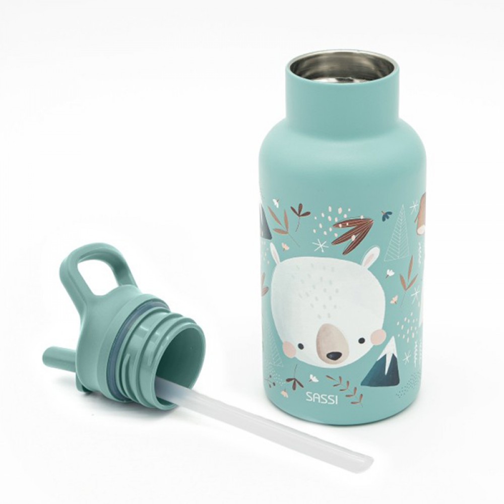 Παγούρι Ανοξείδωτο - Θερμός Sassi 350ml Munchy The Bear