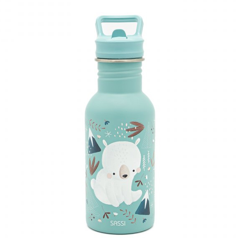 Παγούρι Ανοξείδωτο - Θερμός Sassi 500ml Munchy The Bear