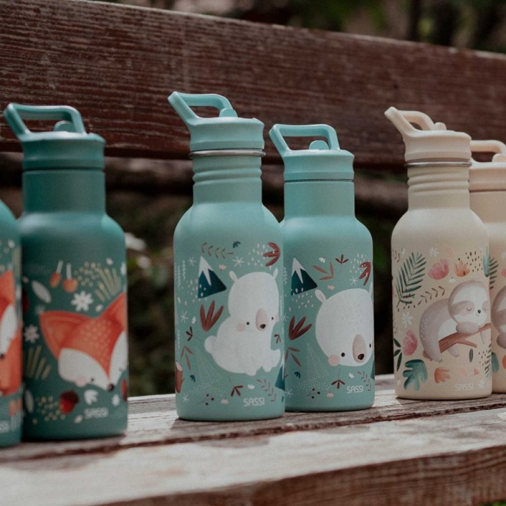 Παγούρι Ανοξείδωτο - Θερμός Sassi 500ml Munchy The Bear