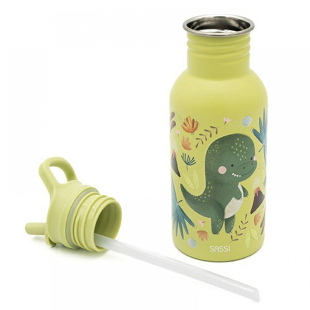 Παγούρι Ανοξείδωτο - Θερμός Sassi 500ml Cracky The Dinosaur