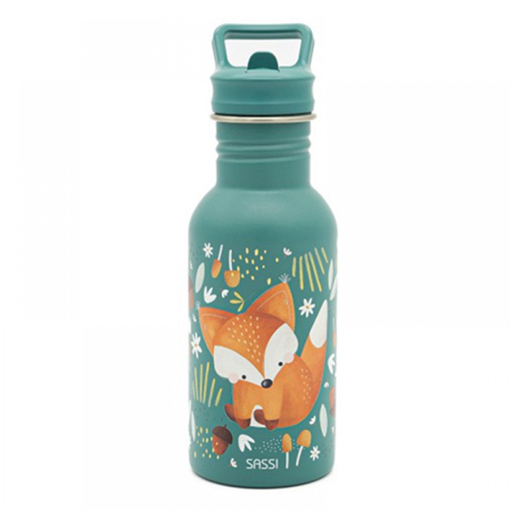Παγούρι Ανοξείδωτο - Θερμός Sassi 500ml Crunchy The Fox