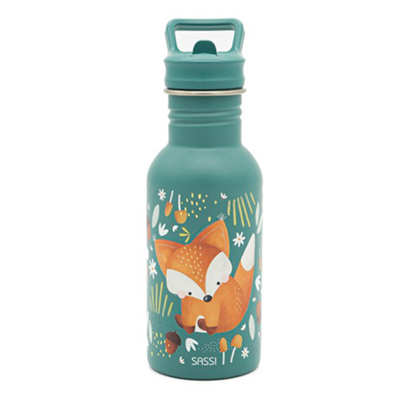 Παγούρι Ανοξείδωτο - Θερμός Sassi 500ml Crunchy The Fox