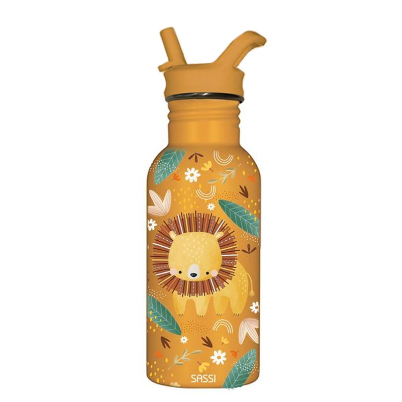 Παγούρι Ανοξείδωτο - Θερμός Sassi 500ml Chompy The Lion