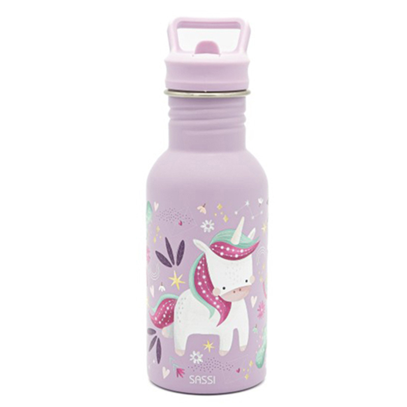 Παγούρι Ανοξείδωτο - Θερμός Sassi 500ml Sparkly The Unicorn