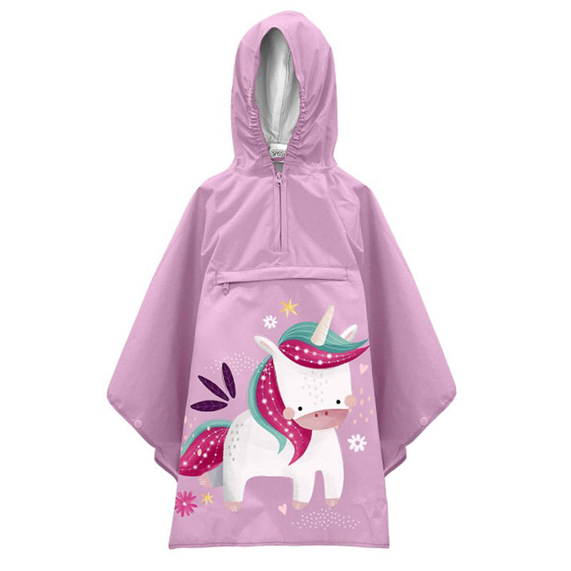 Αδιάβροχο Πόντσο Sassi Sparkly The Unicorn