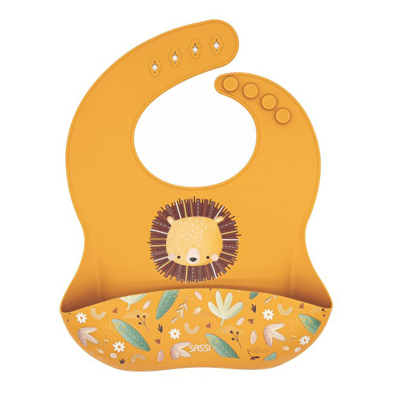 Σαλιάρα Σιλικόνης Sassi Chompy The Lion