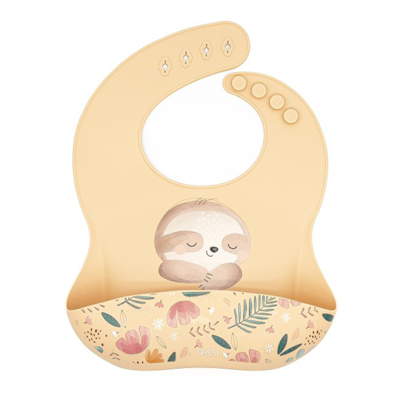 Σαλιάρα Σιλικόνης Sassi Gnawy the Sloth