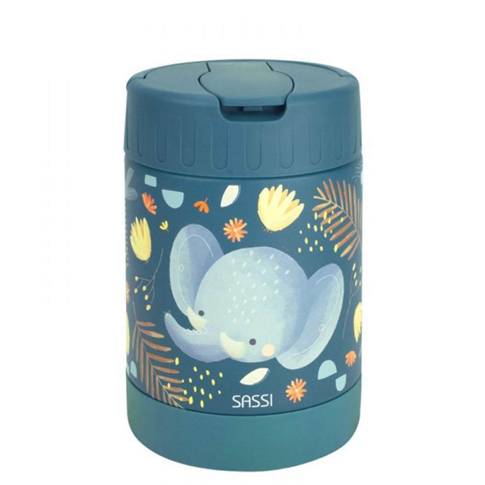 Θερμός Φαγητού Sassi 350ml Chewy The Elephant Θερμός Φαγητού Sassi 350ml Chewy The Elephant