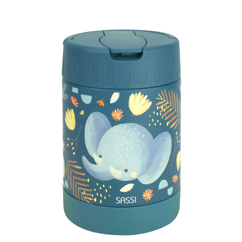 Θερμός Φαγητού Sassi 350ml Chewy The Elephant