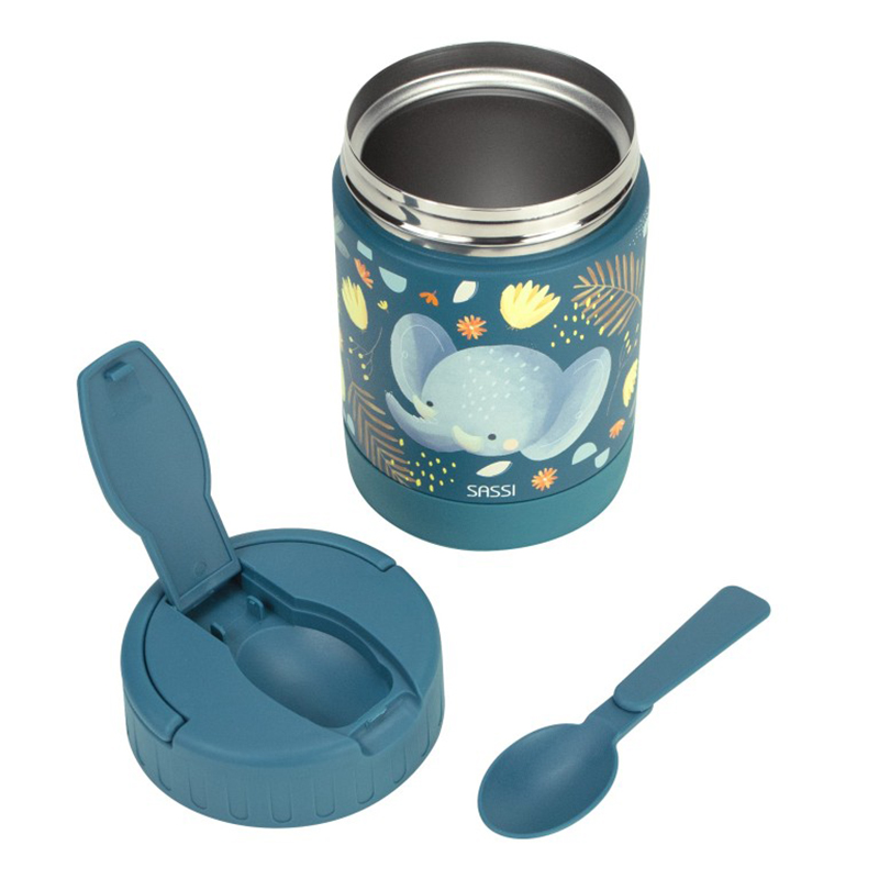 Θερμός Φαγητού Sassi 350ml Chewy The Elephant