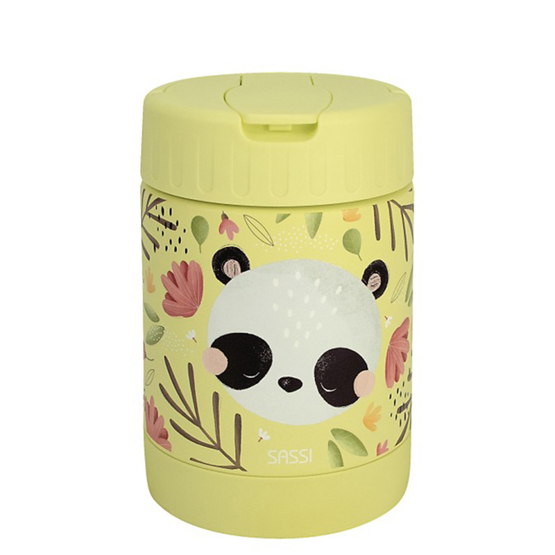 Θερμός Φαγητού Sassi 350ml Gnummy The Panda