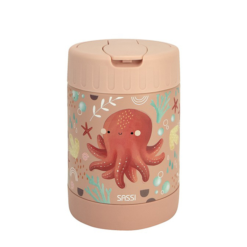 Θερμός Φαγητού Sassi 350ml Slurpy The Octopus