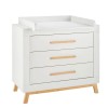 Συρταριέρα Schardt Miami White/Natural Συρταριέρα Schardt Miami White/Natural