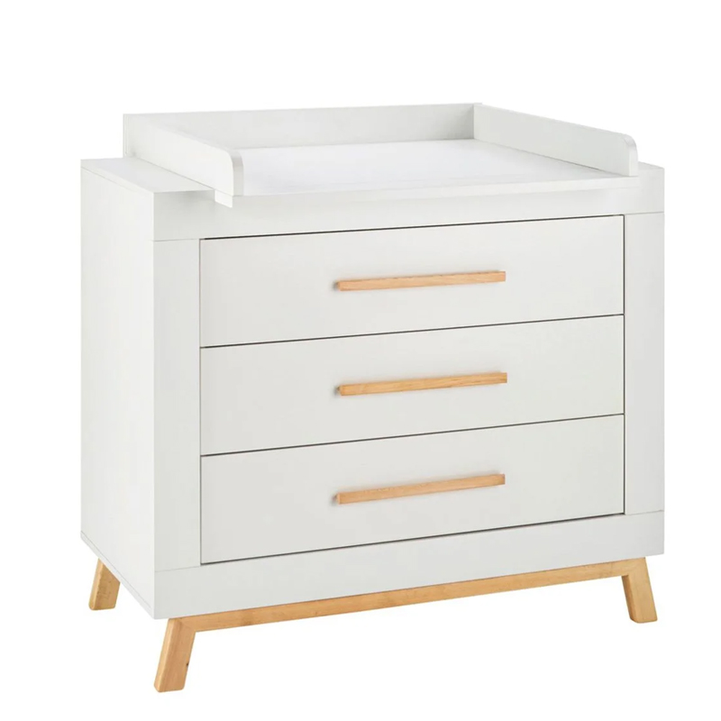 Συρταριέρα Schardt Miami White/Natural
