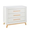 Συρταριέρα Schardt Miami White/Natural Συρταριέρα Schardt Miami White/Natural