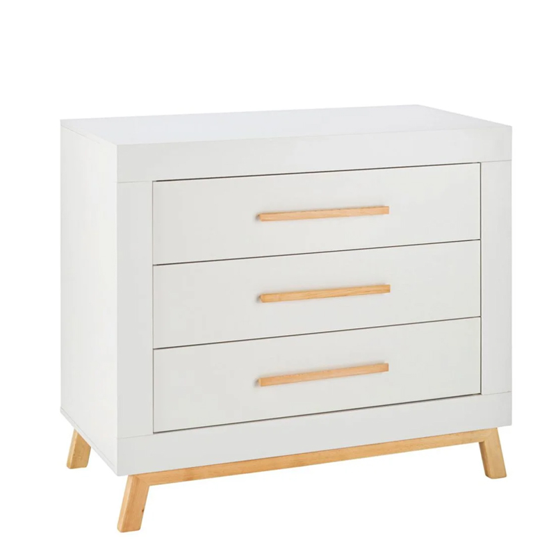 Συρταριέρα Schardt Miami White/Natural